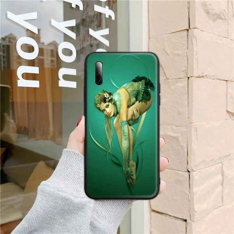 

Ballerina Dance Ballet Girl Phone Case for redmi 6A 4X 7 7A 9 8A 5Plus Note 4 5 7 8T 9pro cover