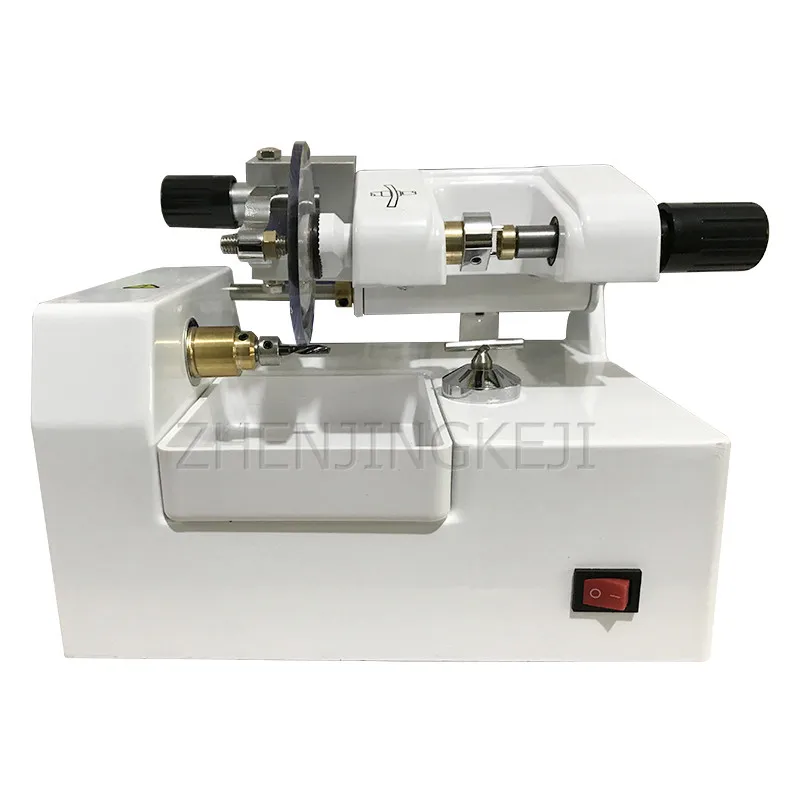 

Electric Horizontal Glasses Cutting Machine 220V Small Resin Lenses Milling Machine Fast Cutting Glasses Lens Processing Tools