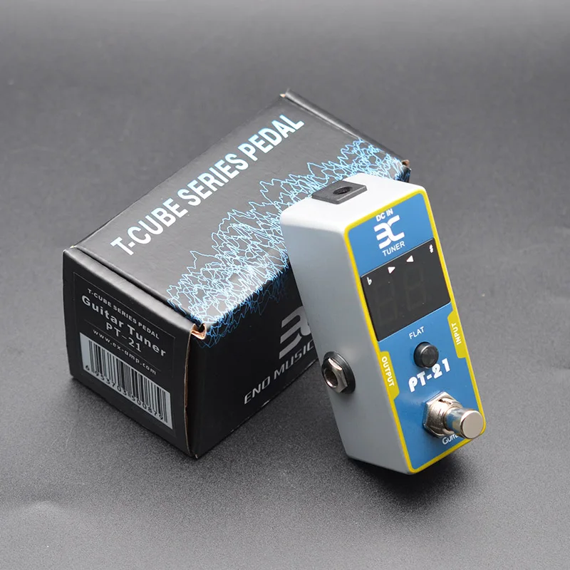 Eno EX Micro PT-21 гитарный тюнер педаль Эффект Компактный небольшой Размеры для TC