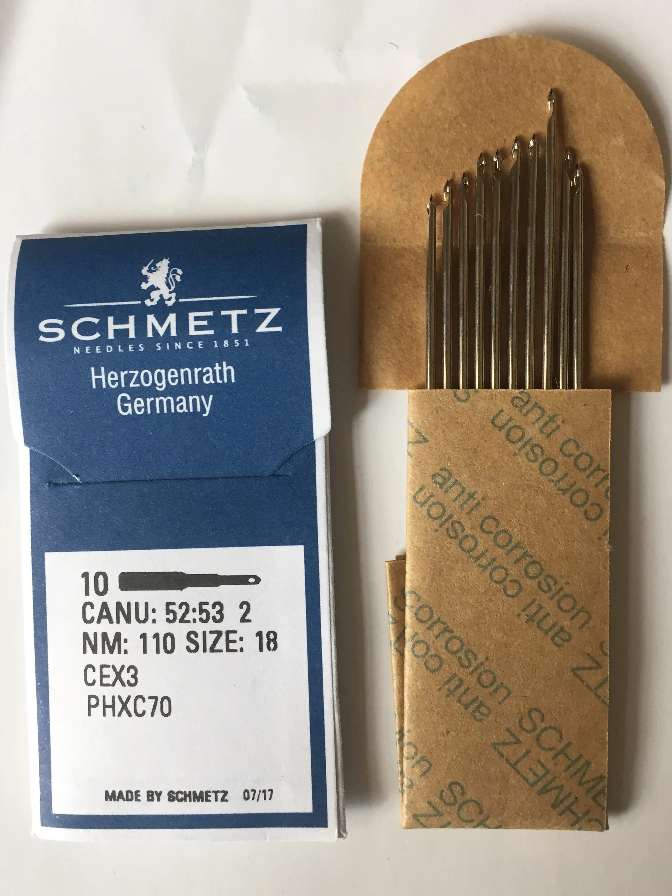 Иглы для вышивальной машины SCHMETZ CEX3 PHXC70 DBXK5 1738 SES сук Размер #9 11 #12 14 16 иглы SWF toyada Happy