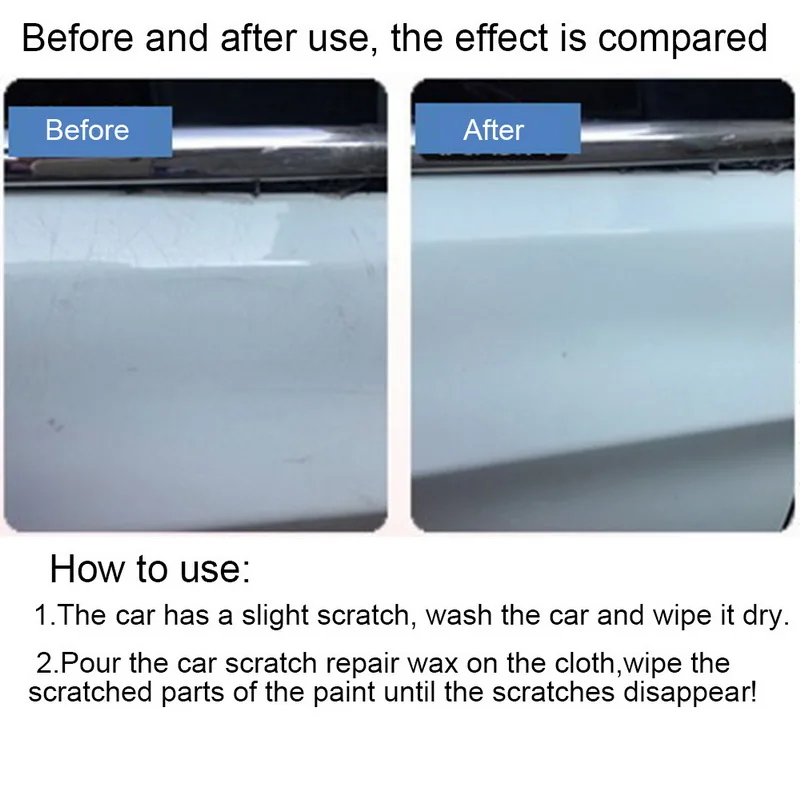 Автомобильный авто ремонтный воск для жидкой полировки Удаление тяжелых царапин