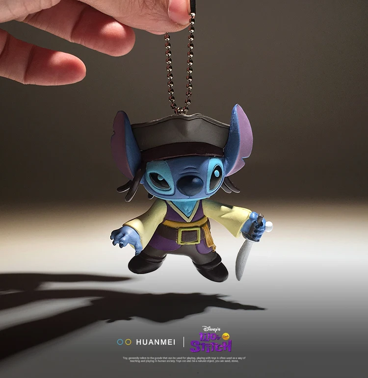 В наличии Lilo &amp Stitchs пиратский капитан Джек аниме Мультяшные блоки модель сборки