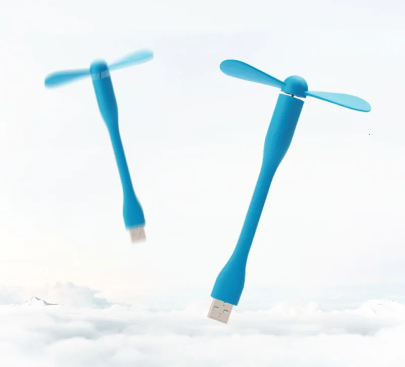 USB вентилятор гибкий портативный съемный USB мини-вентилятор для всех источников питания USB выход USB гаджеты без пузырей ручной настольный стол