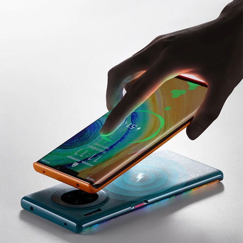 Чехол-накладка для Huawei Mate 30 Pro из искусственной кожи | Мобильные телефоны и