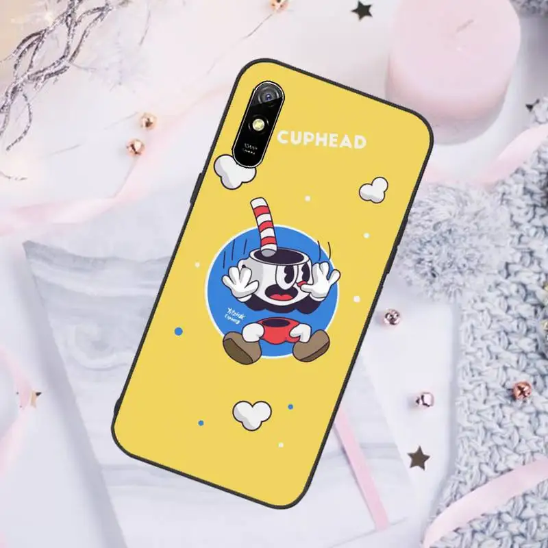 

Cuphead game Phone Case For Xiaomi Mi Redmi Note 7 8 9 pro 8T 9T 9S 9A 10 Lite pro