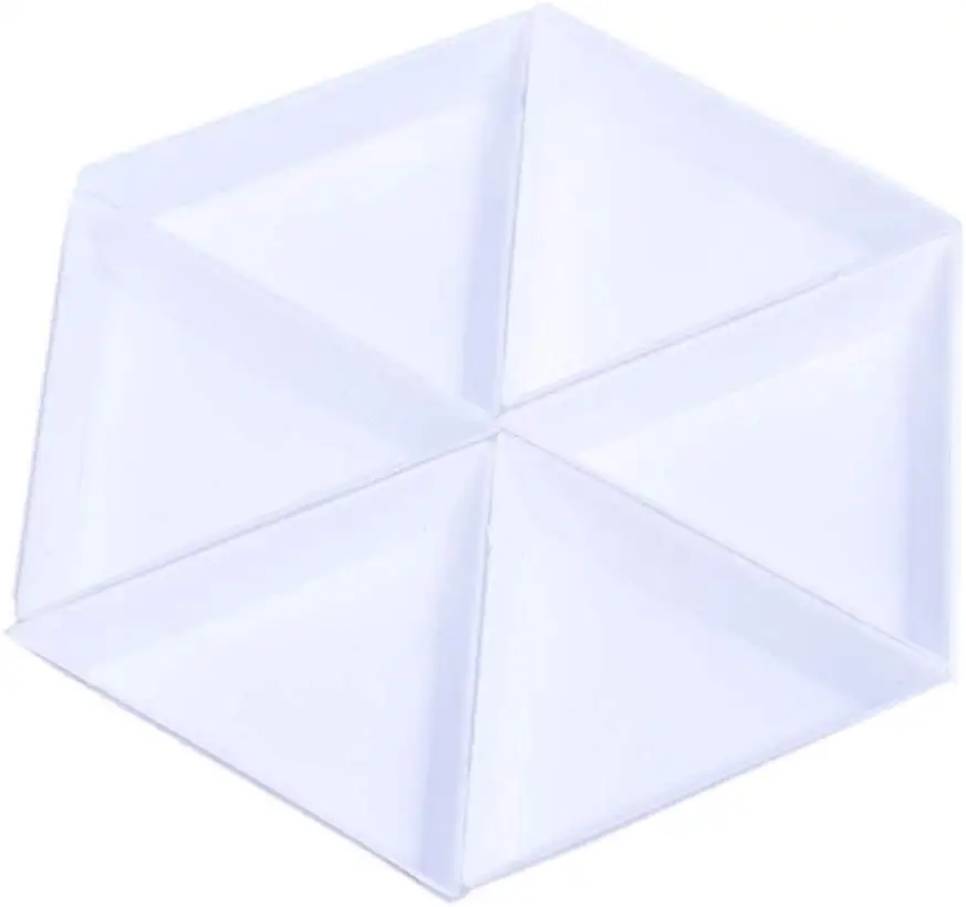 Инструменты для вышивки картин со стразами белый треугольный лоток хранения