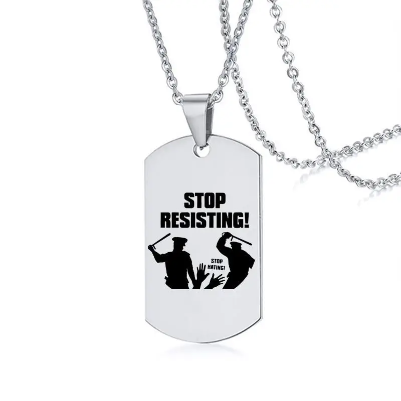 Кулон из нержавеющей стали EBUTY черный кулон амулеты дышащие ювелирные изделия