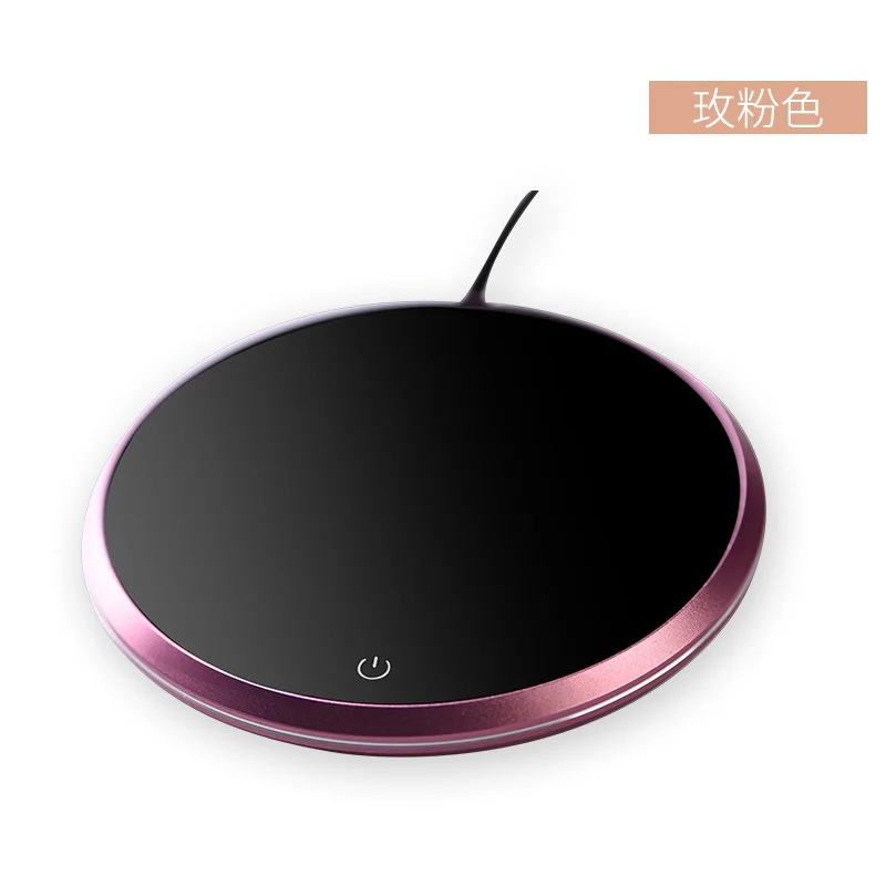 Круглый Электрический коврик металлический термостатический стол с подогревом