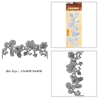 combination of branches and vine metal cutting dies for diy scrapbook album paper card decoration crafts embossing 2021 new dies