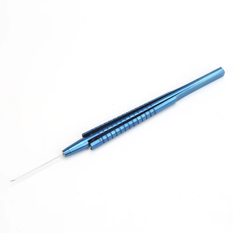 Titanium Alloy Capsulorhexis Tweezer Ophthalmic Forceps 23G Intraocular Virtreo-Retinal Ophthalmic Micro Instruments