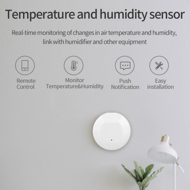 

Zigbee3.0 Smart Security Kit Smart Hub Door Sensor PIR Sensor Temperature & Humidity Sensor Wireless Button Home Automation