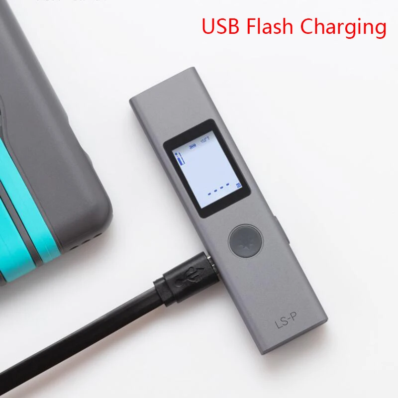 

Youpin Laser Rangefinder LS-P Mini Portable 40m Range Finder High Precision Millimeter Angle Area Measurement USB Flash Charging
