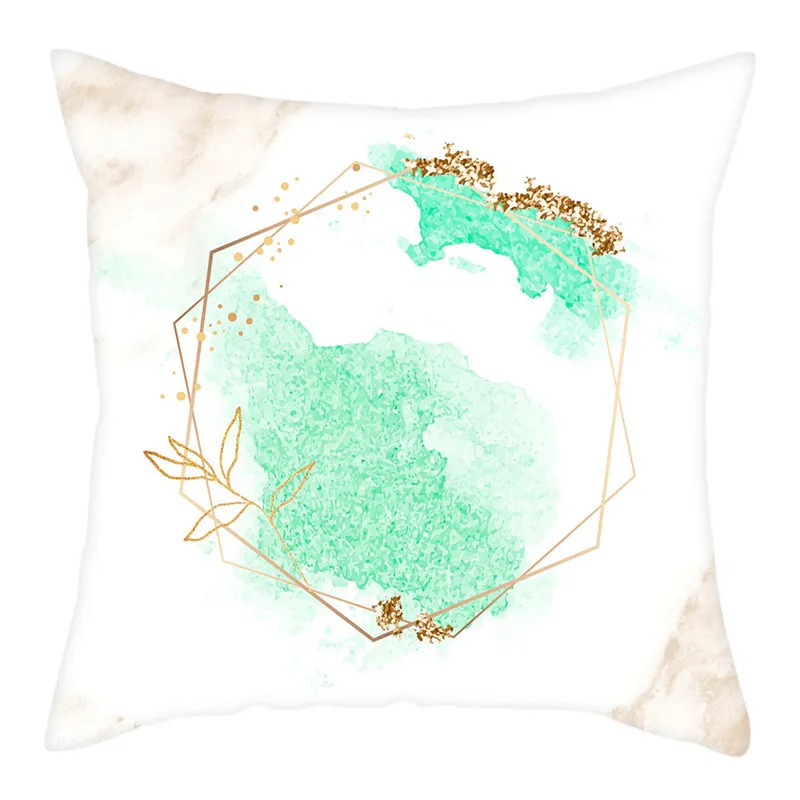 Fuwatacchi Irregular Plaid Polyester Cushion Cover Paisley Geometric Pillow for Home Sofa Decoration Pillowcase 2019 New | Дом и сад