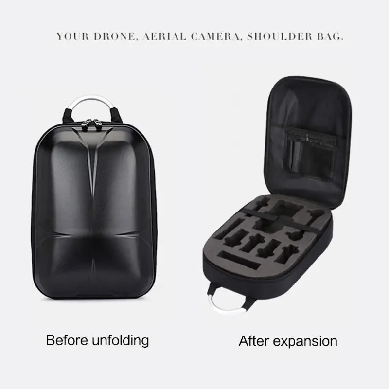 Черный водонепроницаемый жесткий корпус PC рюкзак сумка для хранения Xiaomi FIMI X8 SE RC