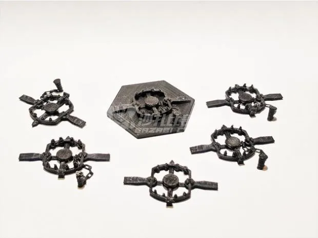 Объёмный рисунок (3D принт) GLOOMHAVEN TRPG миниатюрный комбинировать любые предметы