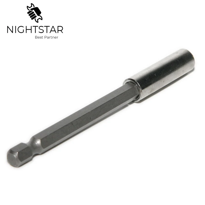 2 шт. 1/4 &quotмагнитное расширение Удлинительное гнездо винтовые биты держатель