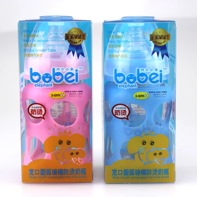 Стеклянная соломенная бутылка для воды 150 мл кормления ребенка|Бутылки| |