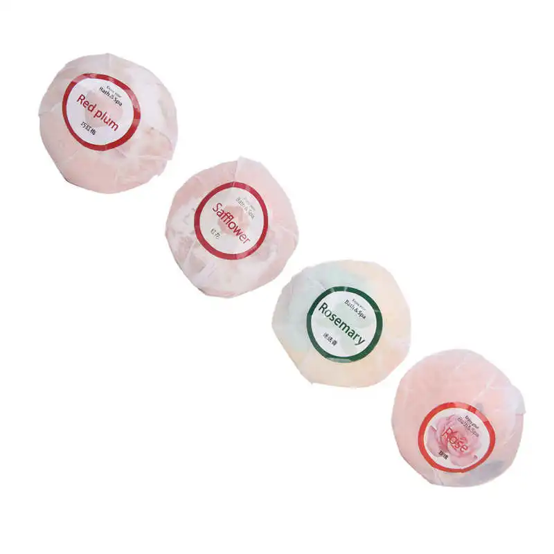 

Plant Extract Bath Salt Ball Essential Oil Refreshing Moisturizing Bubble Bath Salt Ball 12pcs/lot