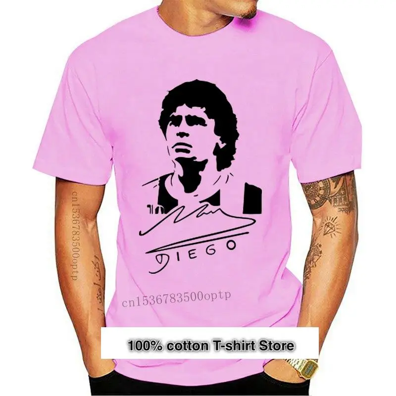 

Nuevo 2021 t camisas Diego Maradona casuales de los hombres camiseta de