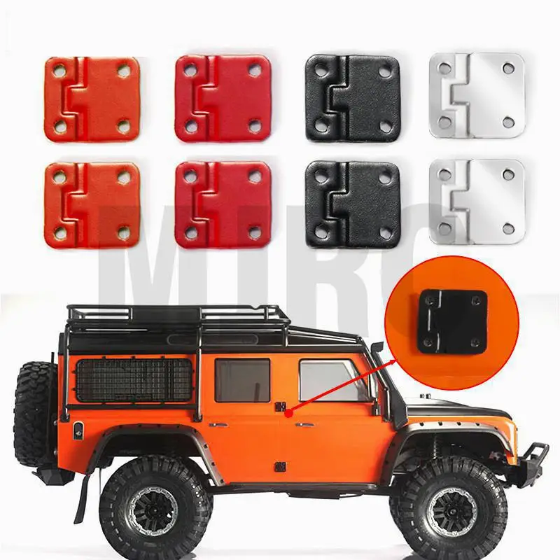 Trx4 TRX6 цветные дверные петли для 1:10 RC Гусеничный грузовик Traxxas TRX 4 Defender Lily Page