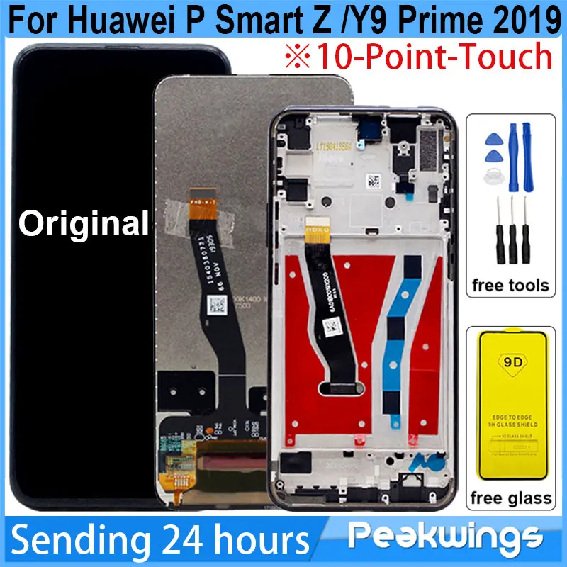 Оригинальный 6 59 &quotс ЖК дисплеем для Huawei P Smart Z STK LX1 дисплей сенсорный экран