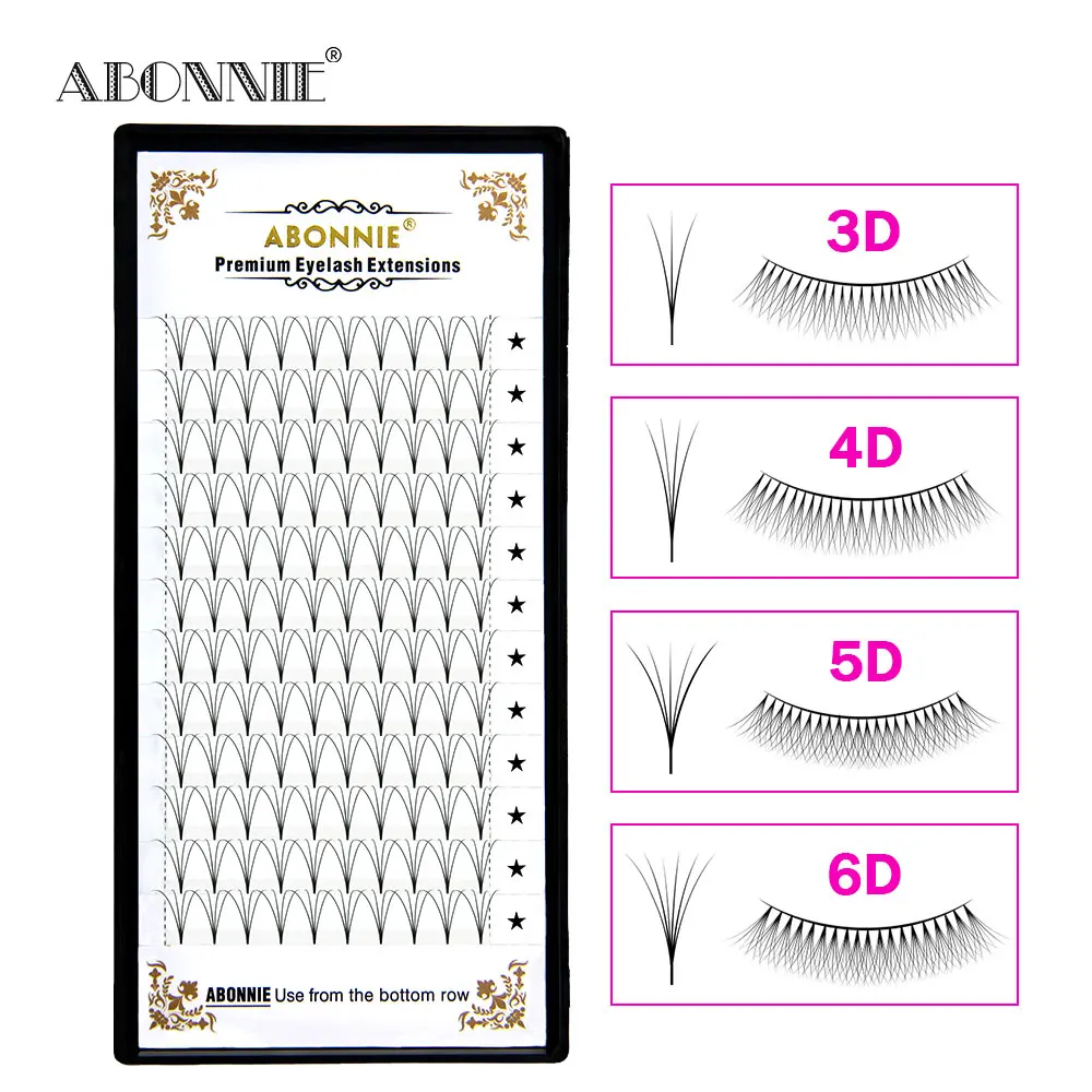Накладные ресницы abonnie 3D 4D 5D 6D 12 линий|Накладные ресницы| |