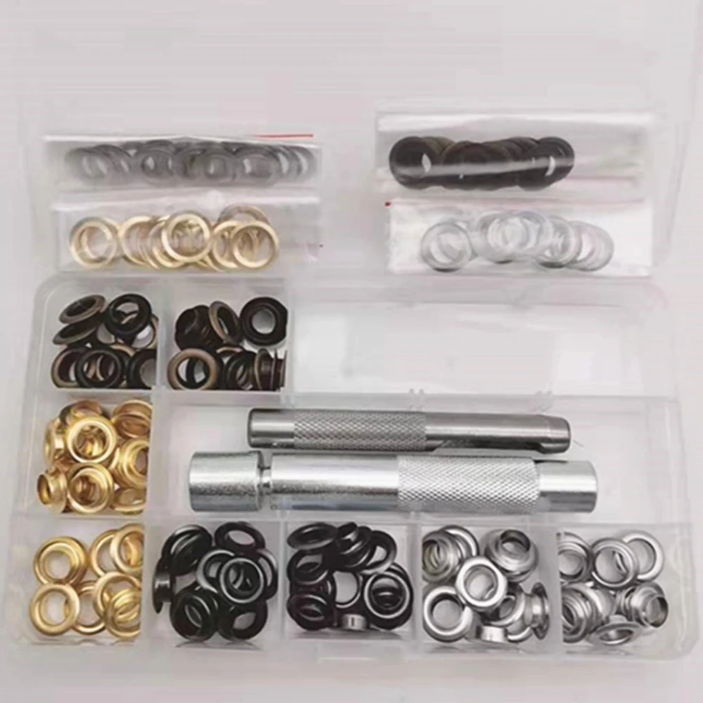 Металлические Люверсы с втулкой внутренний диаметр 8 мм для пряжки ремня 100