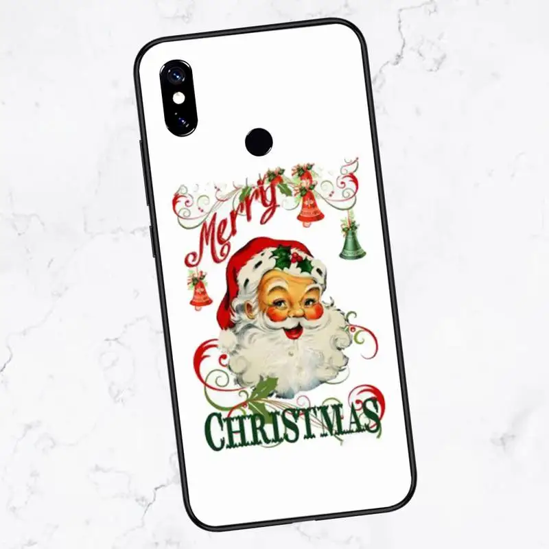 

Merry Christmas New Year gift Phone Case For Xiaomi Redmi 7 8 9t a3Pro 9se k20 mi8 max3 lite 9 note 9s 10 pro