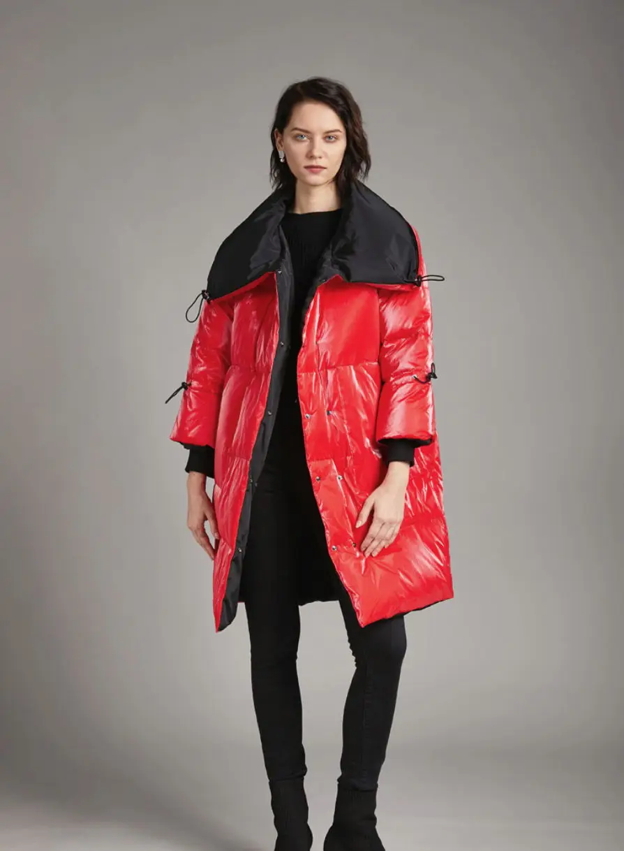 Хит продаж Новый пуховик для женщин импортные товары короткий на утином пуху 90