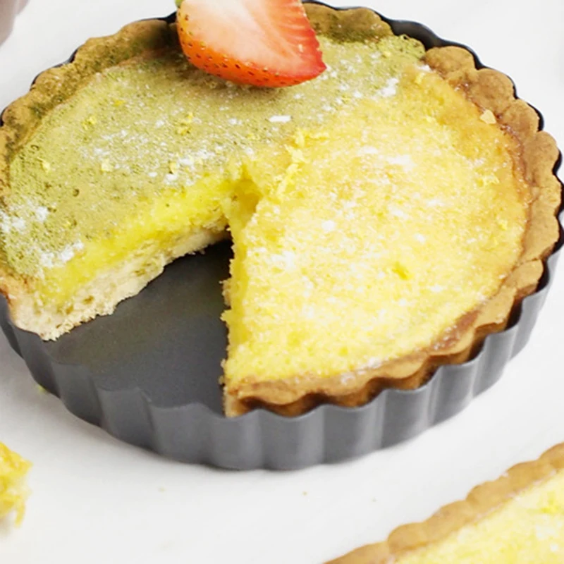 6 шт./партия антипригарный пирог для пиццы формы торта квадратные и круглые