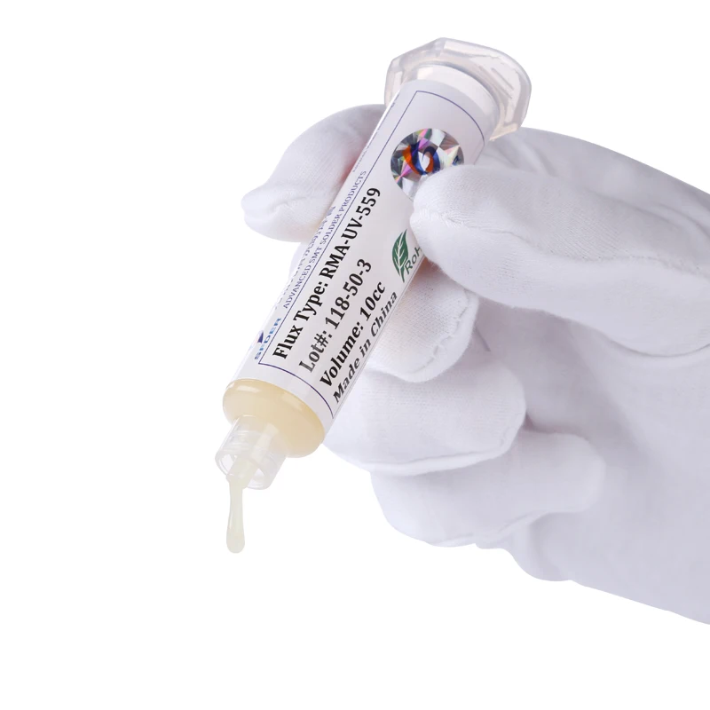 RMA UV 559 без примесей свинца и 10 мл флюс паяльной пасты Шприц SMT PCB BGA нечистое сварки