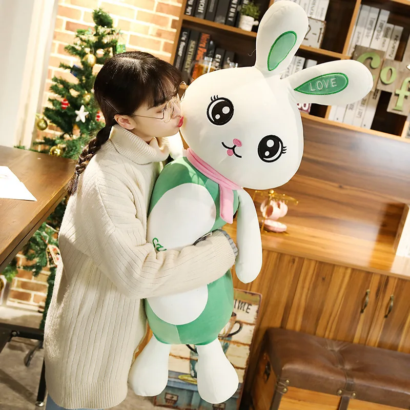 

50-90CM Cute Bunny Plush Rabbit Toys Soft Stuffed Long Rabbit Pillows Easter Gift Decor Baby Appease Toys For Children Kids Gift