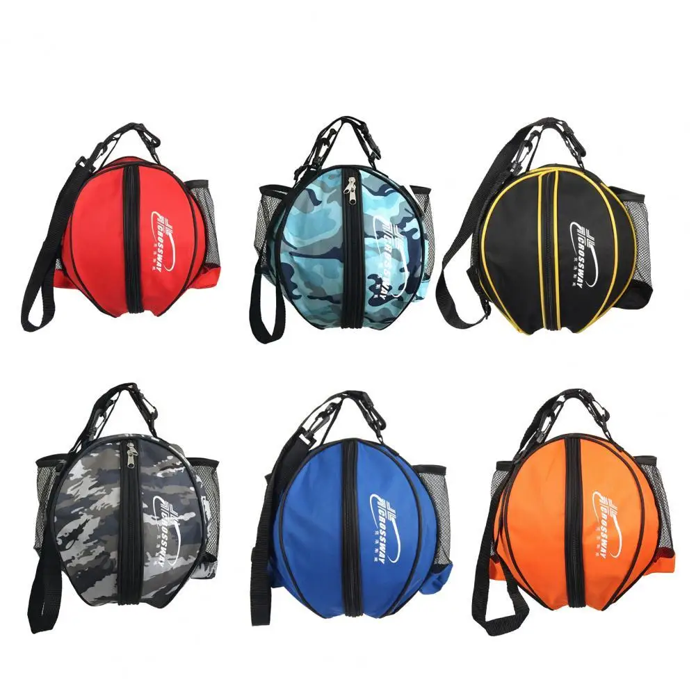 

Basketball Bag Adjustable Easy to Carry Waterproof Soccer Volleyball Carrier Holder Bag for Football