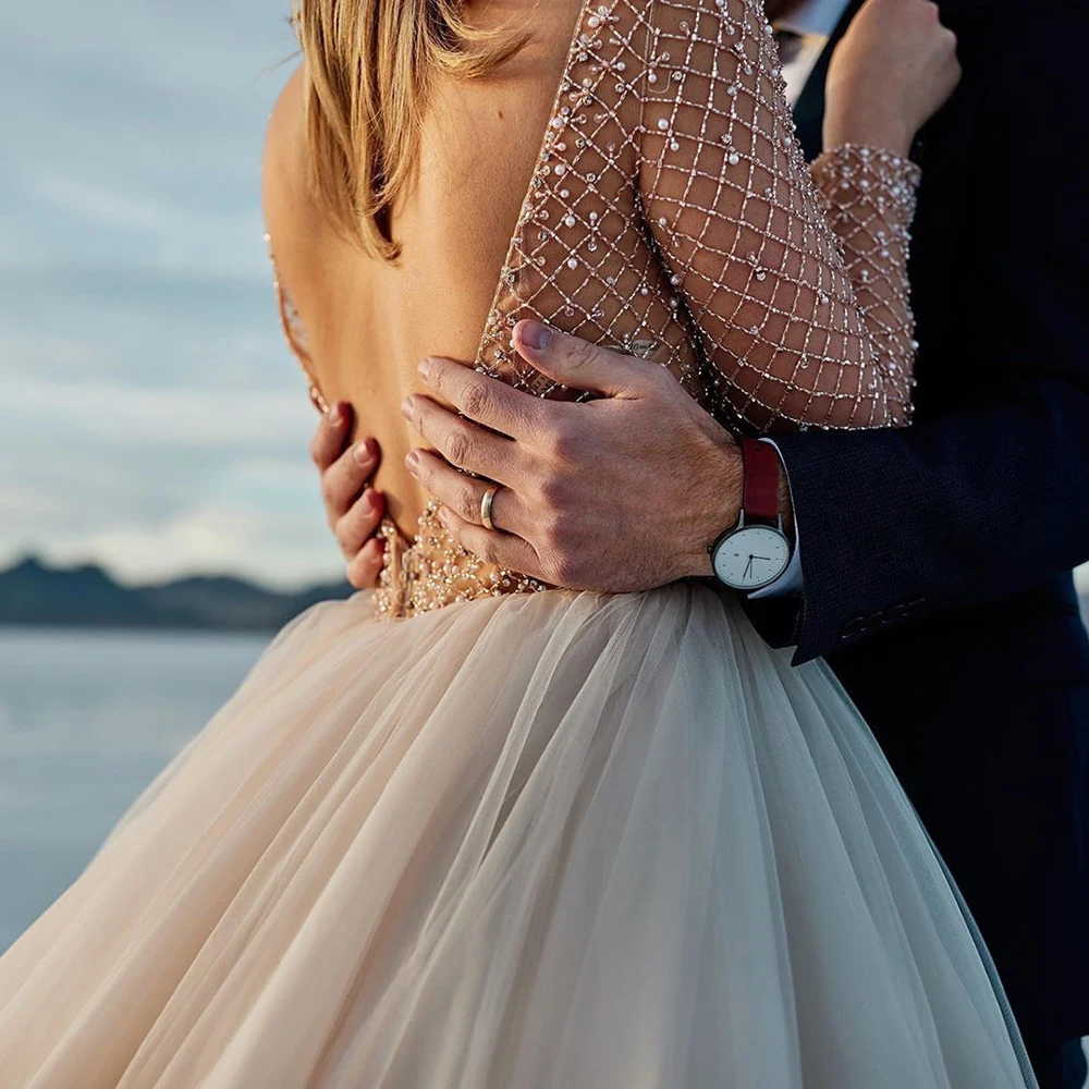 New Arrival Champagne Sparkly Turkish Prom Dress 2019 Muslim One Shoulder Evening Dress Long vestidos de fiesta Women Party Gown