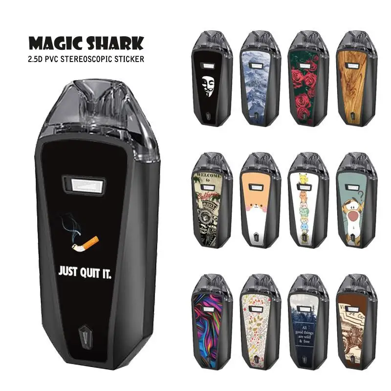 Чехол-наклейка Magic Shark V-vendetta ПВХ 3 м с принтом из дерева и звезд для Aspire AVP Pro - купить