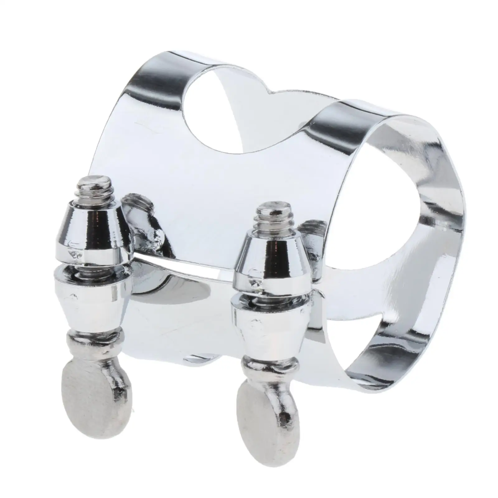 

Alto Saxophone Ligature Clip Double Screws Metal Ligature Clip Fixation Adjust E-flat Alto Saxophone Ligature