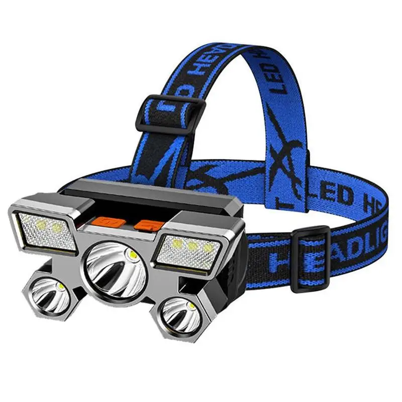 

Фонарь налобный ультралегкий портативный с зарядкой от USB, 2 цвета