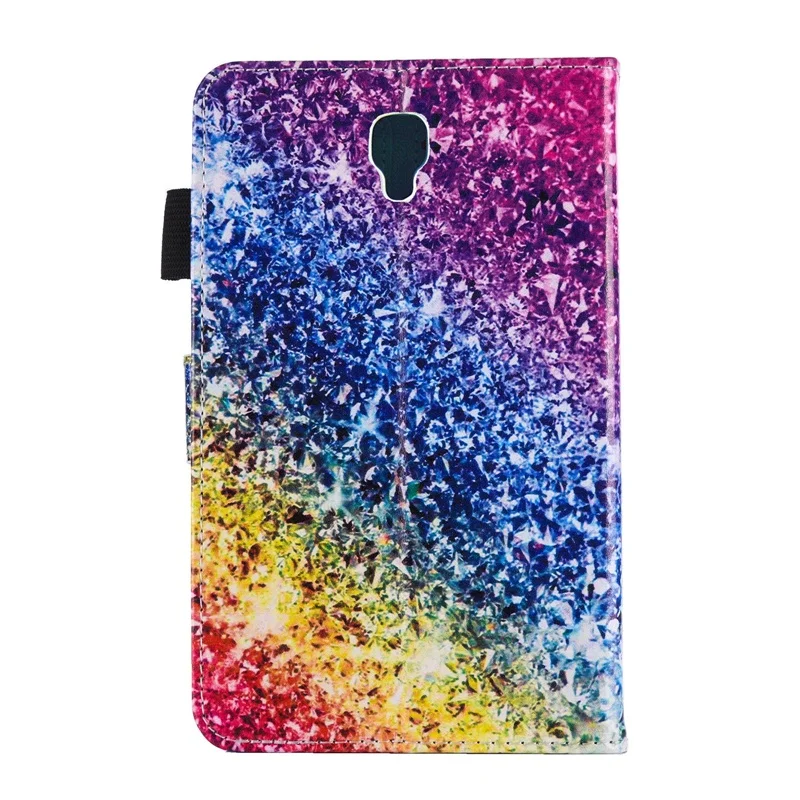 Чехол для Samsung galaxy Tab A 8 0 2017 дюймов модель T385 чехол Galaxy умный кожаный со слотом карт