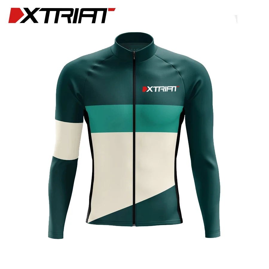 XTRIAT 2021 Новинка весна/осень Джерси одежда мужские с длинным рукавом Велоспорт
