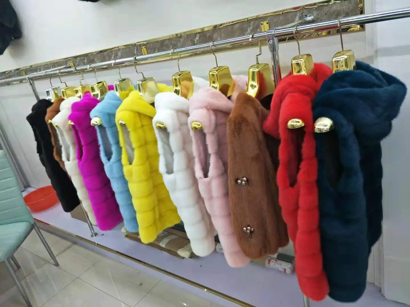 Новый Зимний женский жилет из натурального меха норки пальто с капюшоном|Шубы и