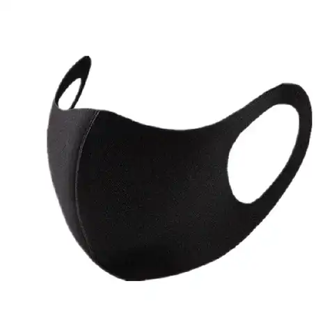 1 шт., мужская или женская черная маска, Пыленепроницаемая смываемая маска для рта, маска для ребенка Kpop