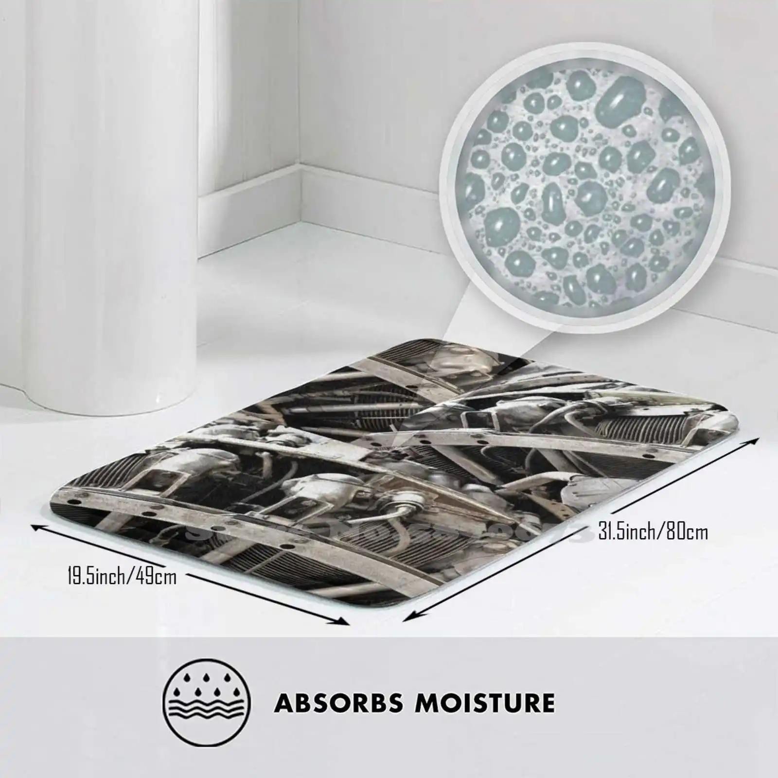 1952 год турбоциклонный радиальный двигатель мягкий домашний Противоскользящий