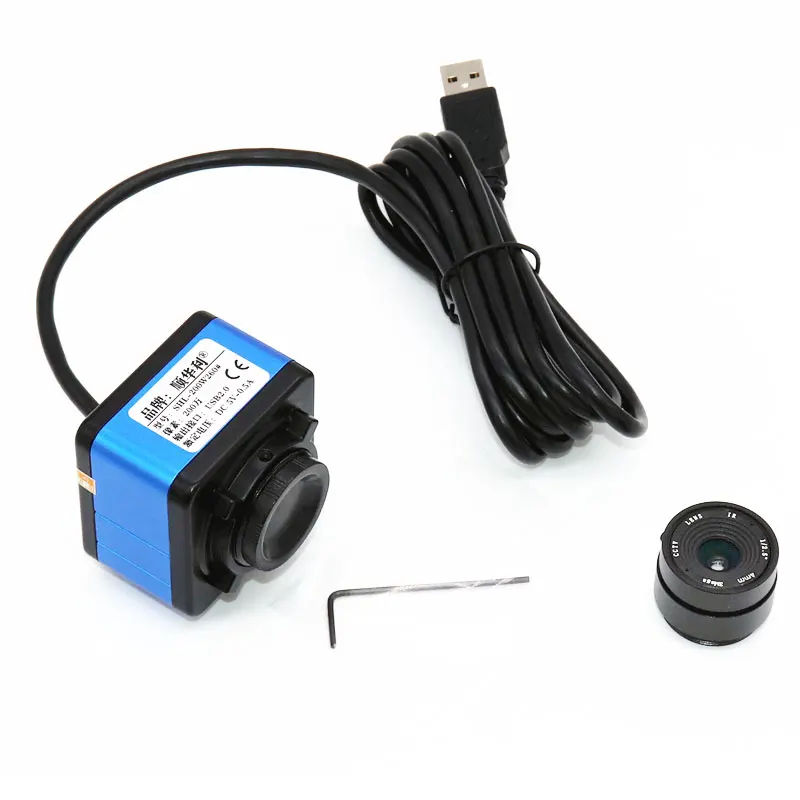 HD CMOS 2-мегапиксельная CCD USB 1/2.7 "Электронная промышленная камера высокая