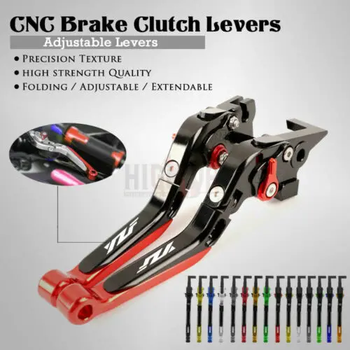

Motorcycle Accessories Adjustable Folding Extendable Brake Clutch Levers for YAMAHA YZF-R6 YZF600 YZF R6 2017-2019