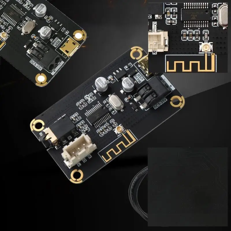 12 v/24 v Автомобильный Bluetooth 4 2 аудио приемник доска Беспроводной без потерь Mp3 3Pin