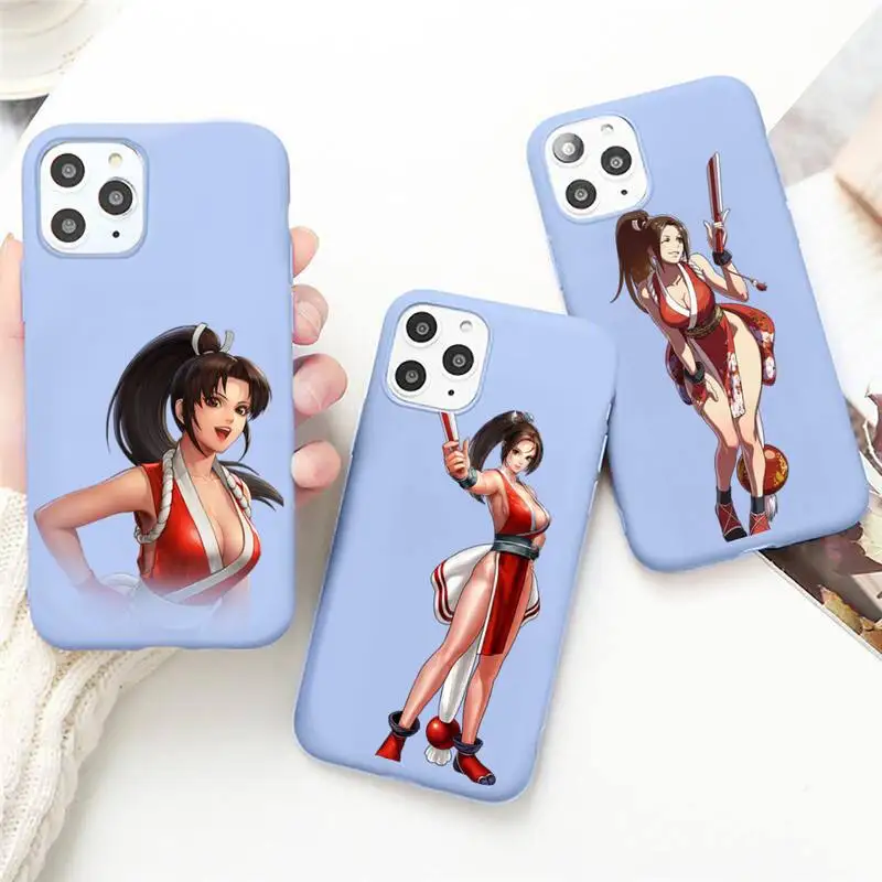 

Sexy Mai Shiranui Phone Case For IPhone 12 Pro Max 6 6s 7 8 Plus XS XR 12mini Se 2020 Iphone 11 Pro Max Candy Case