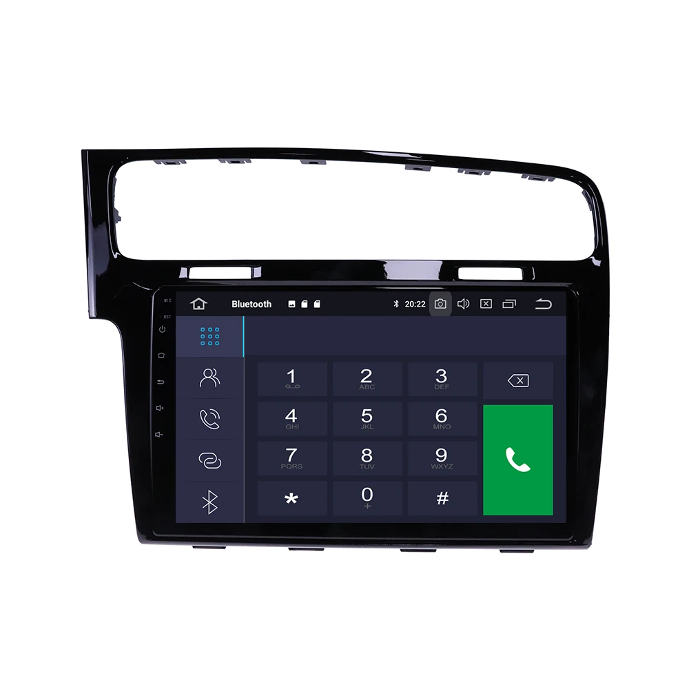 

Android 10.0 2+16GB Car Multimedia Radio Player For Volkswagen Golf 7 VII 2014 2015 -2018 GPS Navigation Video DVD Player DSP