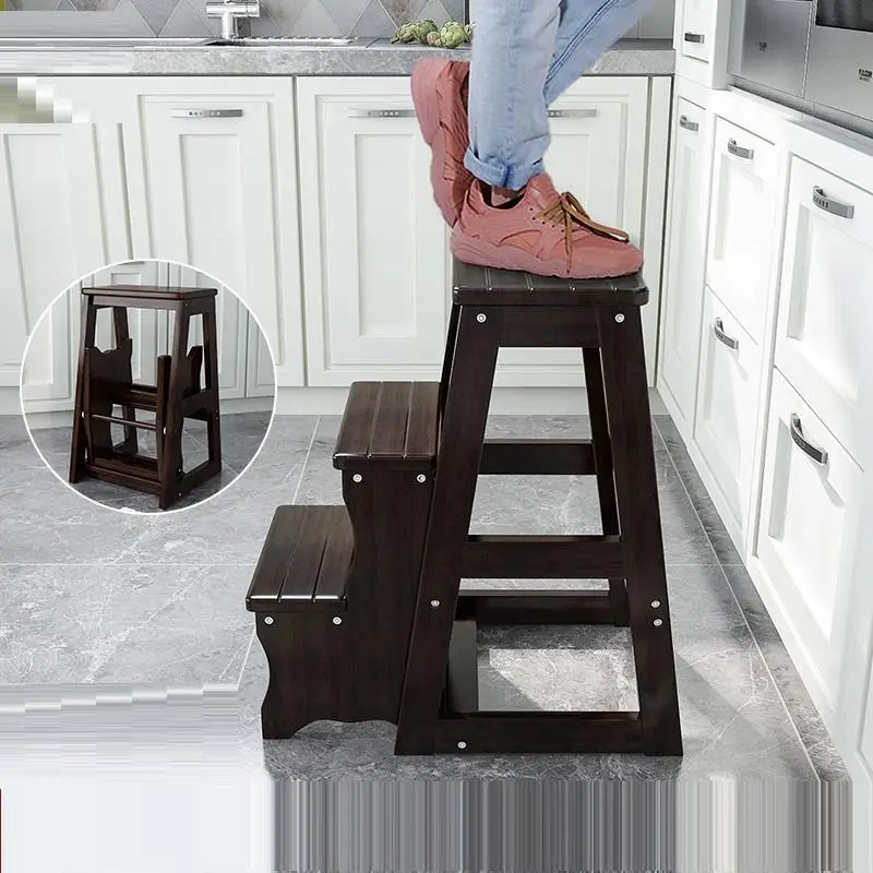 Стул для дома Escalon складывающийся Escalera Para Cocina оттоманский маленький деревянный