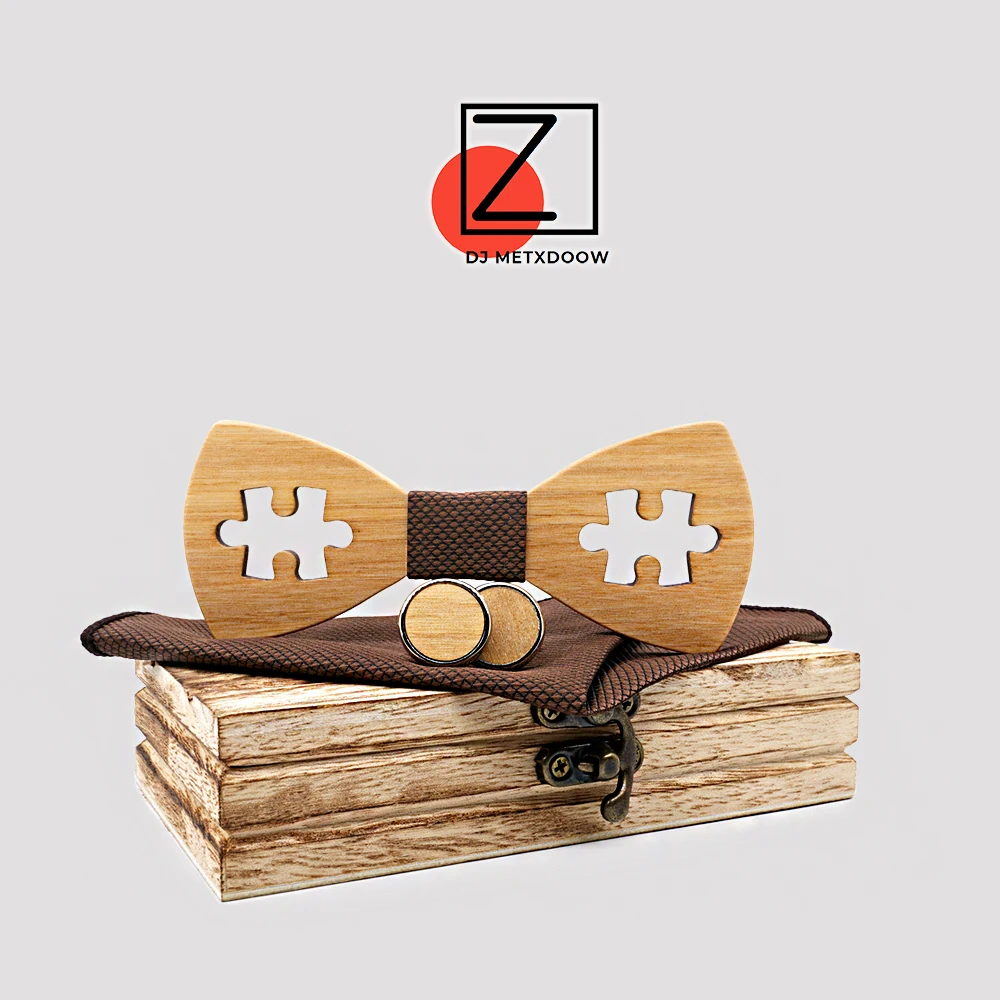 

Men 3d Business Party Gift Wooden Bow Tie Maple High Quality Bowtie Wedding Butterfly Real Wood Neckwear Tie Carved