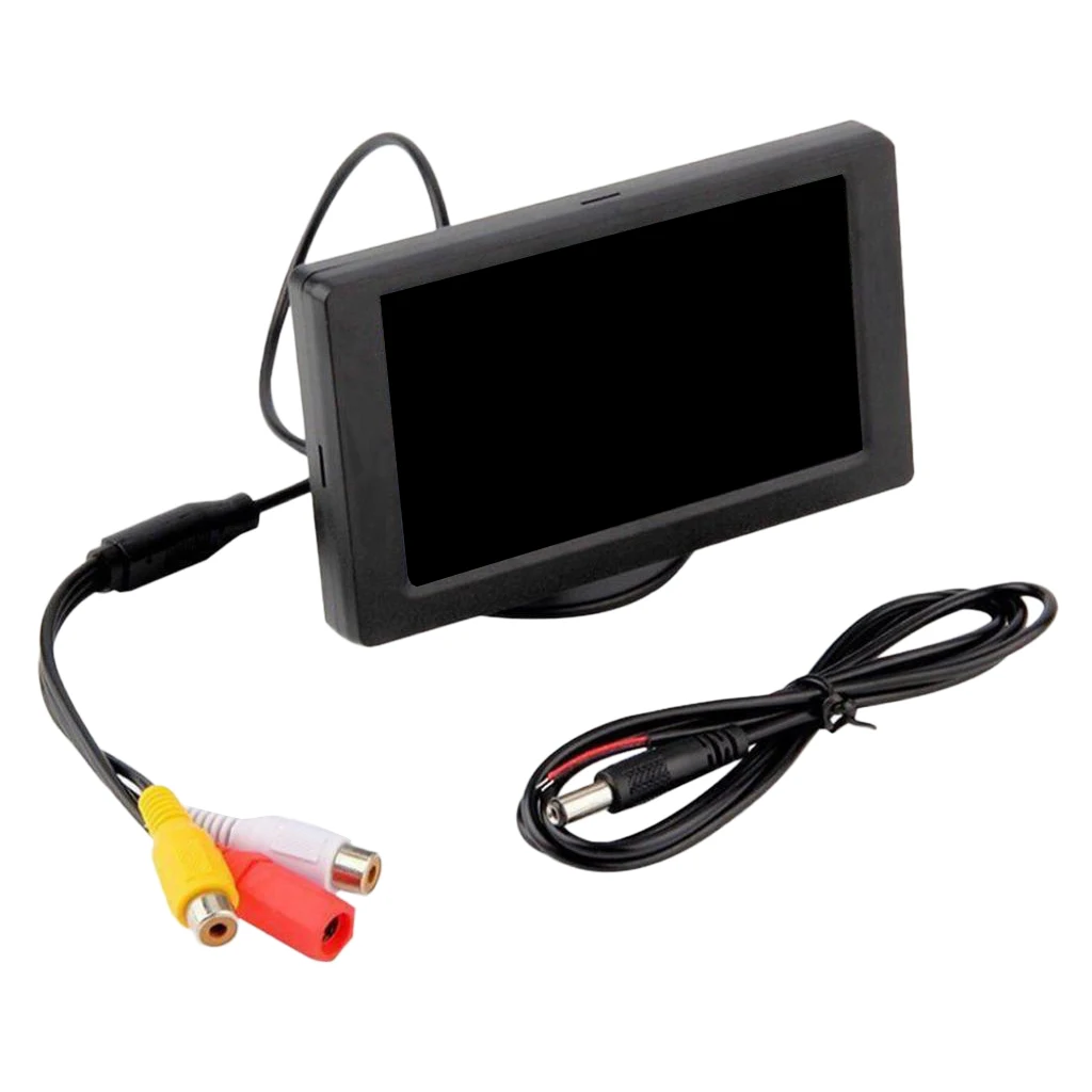 

Car Monitor 4.3 inch HD Car Rear View Monitor Car Reverse Camera 4.3' LCD Screen Display Car Reversing Parking Camera Monitor